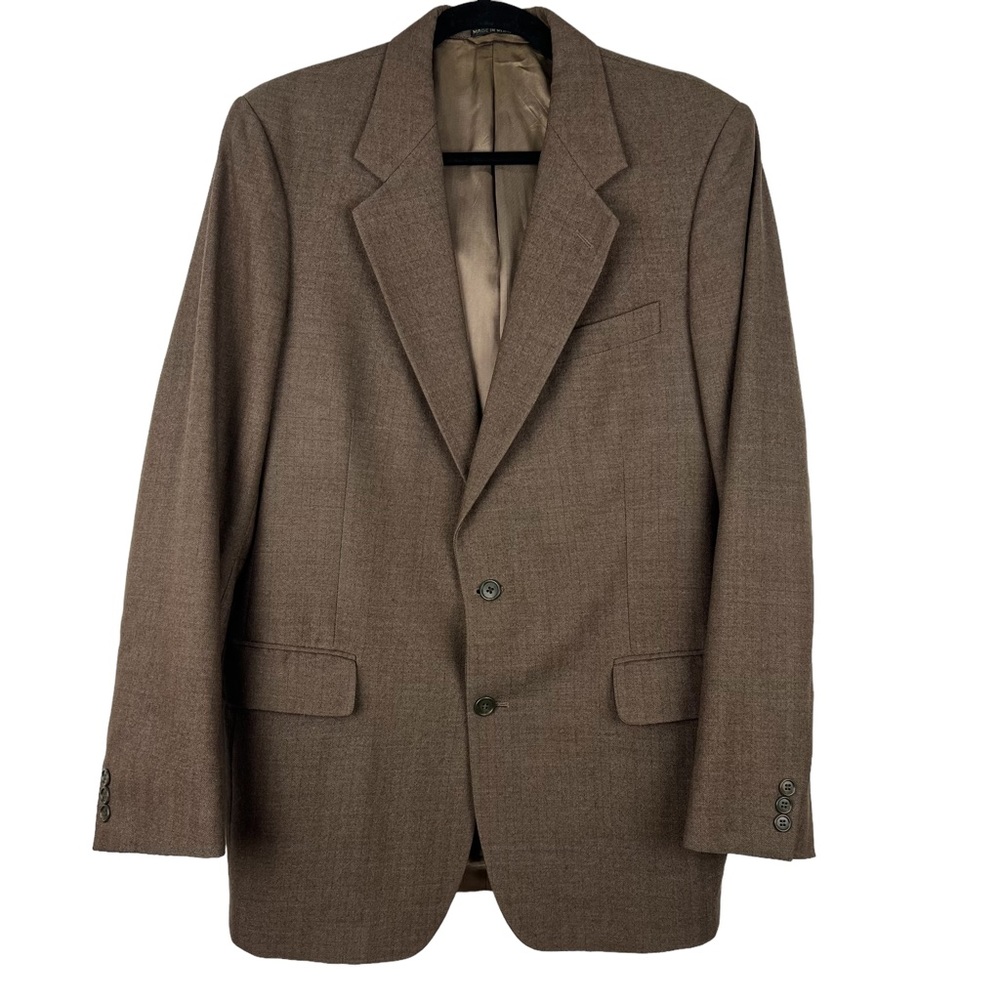 Whitehouse & Hardy Wool Sports Coat Size 41 Brown